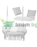 Възглавници за градинска люлка, пейка за 2 души